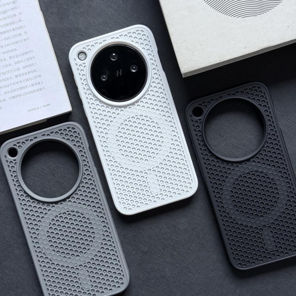 Cooling Armor Breathable For Magsafe Phone Case For OPPO Find X8 Findx8 Matte Wireless Charge Bumper Magnetic Phone Cover