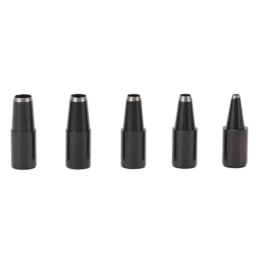 7pcs 1.5/2/2.5/3/3.5/4mm Tips Leather Hole Puncher Automatic Leather Punch For Beginners