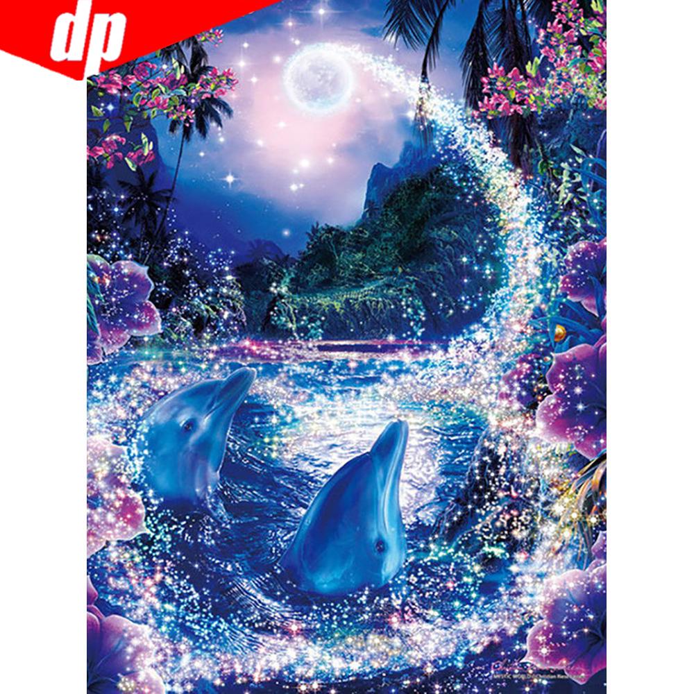 Алмазная вышивка Пейзаж Алмазная картина Полный круглый Прибытие Алмазная мозаика Распродажа Картина