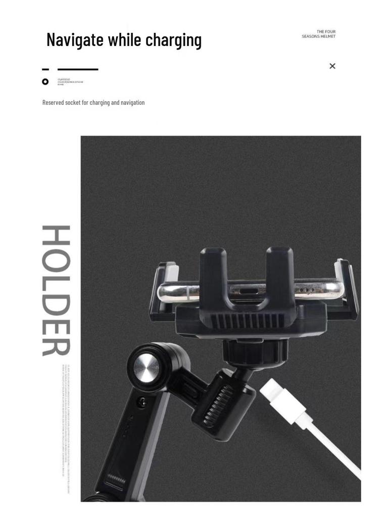 Universal Shockproof Car Phone Holder with Rotating Suction Cup for Dashboard and Windshield