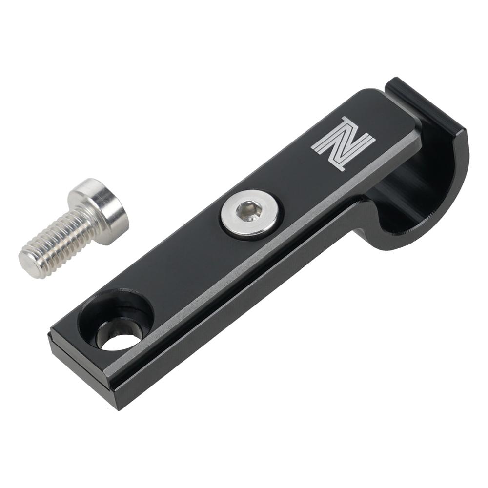 NICECNC For Yamaha Raptor 700 2012-2020 Brake Hose Line Hose Clamp Holder ATV Single Cable Guide Aluminum Accessories Black Red