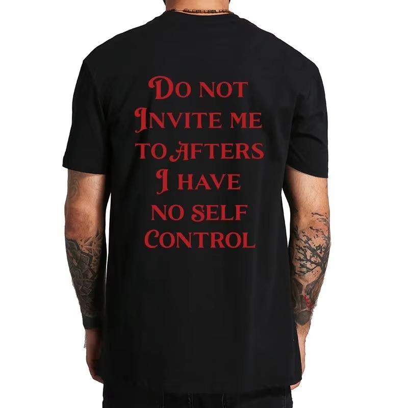 Americanstyle Fun Slogan Letter Print Shortsleeved Europeanamerican Street Crewneck Tshirt For Summer Casual Wear