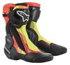 Мотоботы Alpinestars SMX PLUS v2, Черный/Флуоресцентный красный/Флуоресцентный желтый/Серый