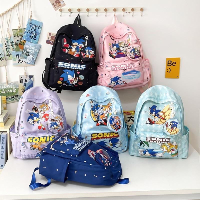 Large Capacity Primary School Students Make-Up Schoolbag Cartoon Cute Foreign Style Printing Boys And Girls Backpack Children'S Backpack