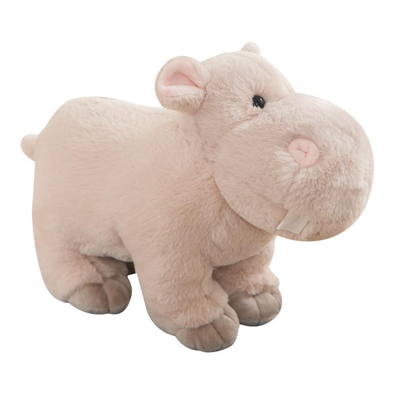 Hippo Toy Plush Stuffed Animal Dolls Sleeping Companion Kids Gifts Birthday
