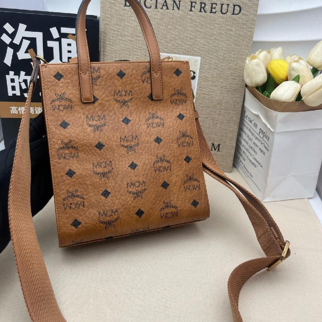 [Pre-Owned] Klassik Visetos Leather Trim Mini Tote Bag - Very Good #1HRMQTB