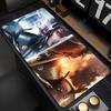 Metal Gear Rising Raiden Large Gamer Mouse Pad Laptop Gaming Accessories Keyboard Mousepad Anime Game Cabinet Table Mat Carpet