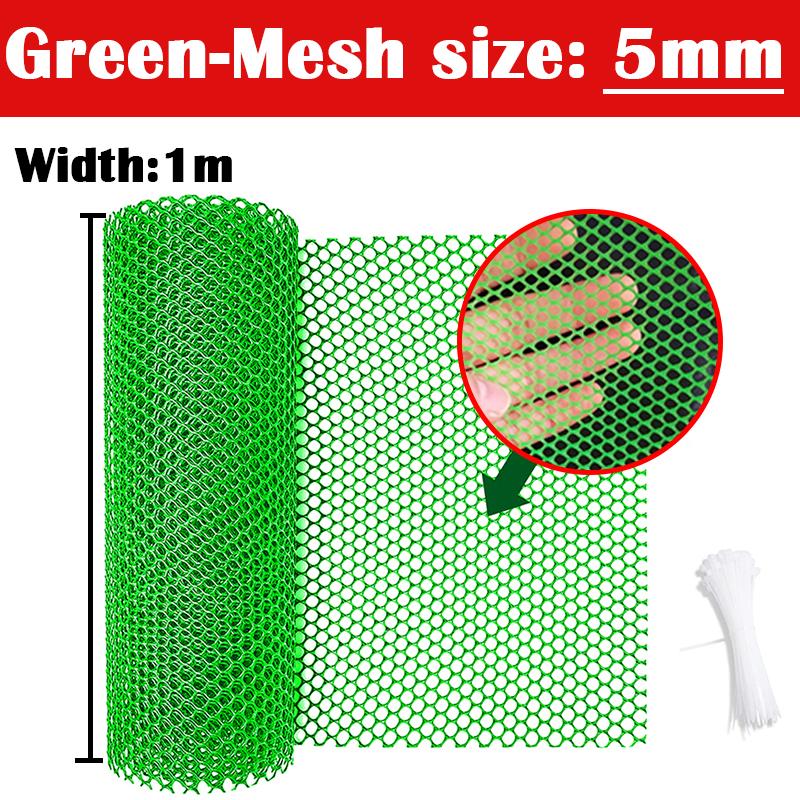 Width 1M Balcony Cat Pet Anti-Falling Net Garden Fence Mesh Window Plastic Grate Mesh Children Staircase Fall Protection Netting