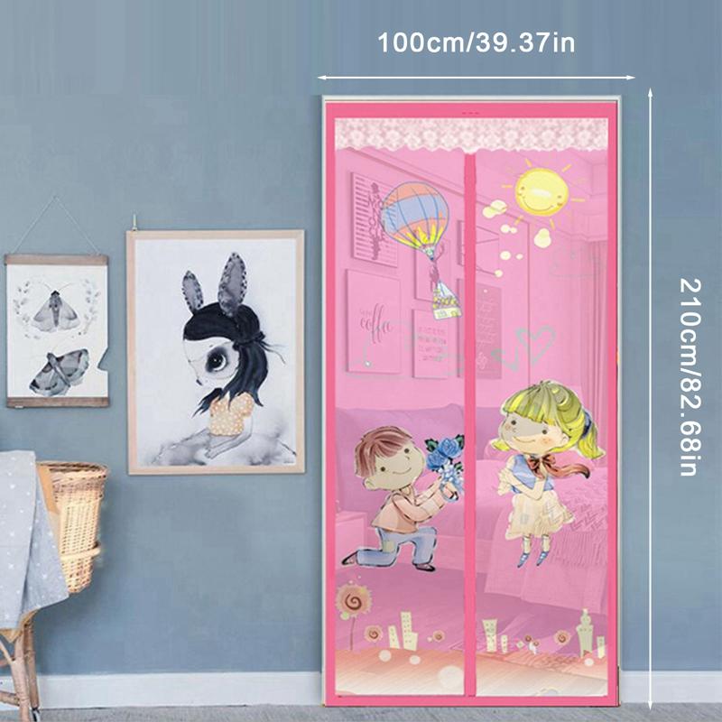 Летняя магнитная сетка против комаров, насекомых, мух, насекомых, занавеска с автоматическим закрытием, дверная ширма, кухонная занавеска, Прямая доставка