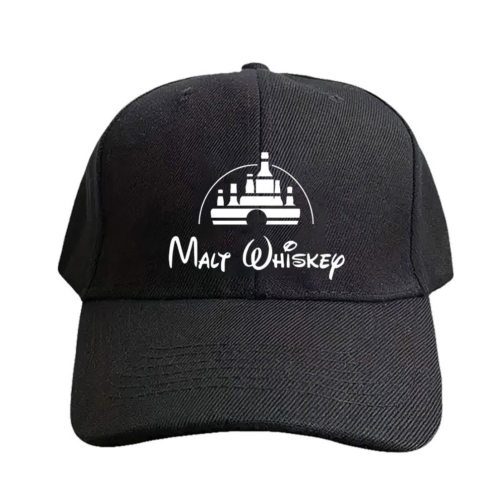Malt Whiskey Summer Woman Man Adult Peaked Hat Fashion Casual Adjustable Printed Baseball Caps Funny Dad Trucker Cap Creative