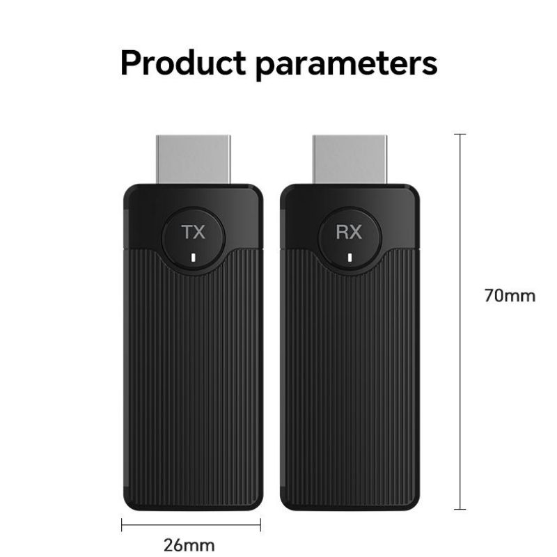 Lemorele Q50 Беспроводной HDMI Видео Передатчик и Приемник Удлинитель Комплект Адаптер Дисплея Донгл для Телевизора Монитора Проектора Switch ПК