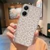 Чехол для телефона Белый Фиолетовый Леопардовый Принт Прозрачный Для Xiaomi Redmi 13C 4G 13 Милый Чехол с Динозавром Для Redmi 13C 5G Силиконовый