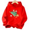 Christmas Cat Hoodie Girl Magic Christmas Tree Hoodie Christmas Day Clothing Christmas Gift Cat Enthusiasts Fashion Versatile Children's Top
