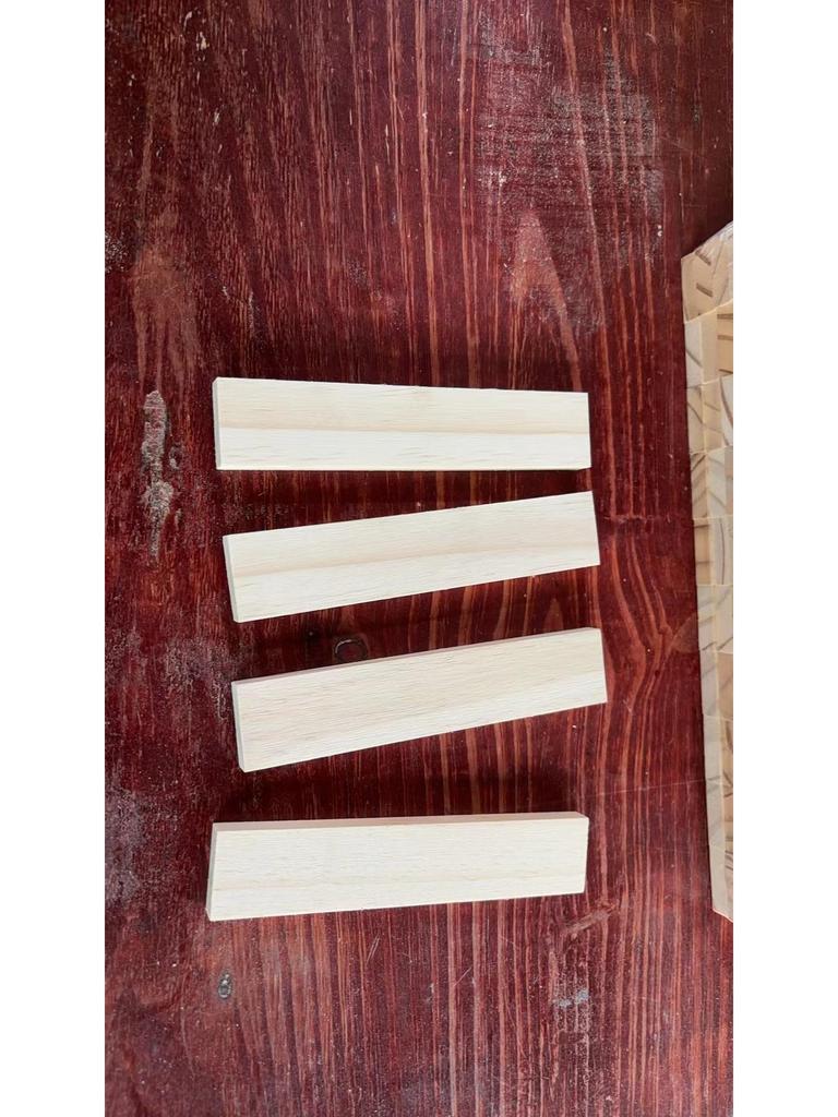 Набор из 100 блоков Архимеда для творческого строительства - Игрушка из натурального дерева для детей от 3 лет