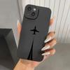 Чехол для телефона Samsung Galaxy S26 S25 S24 S23 S22 S21 Ultra Plus FE A15 A35 A55 A56 A34 Простой летающий самолет Мягкая крышка