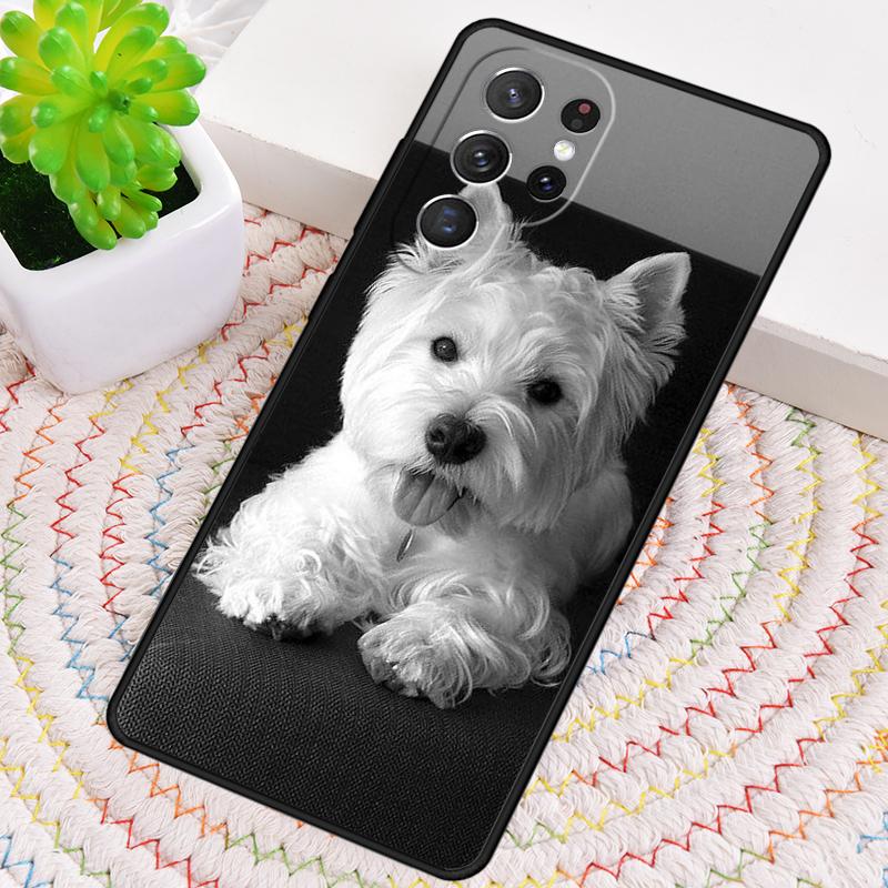 Чехол для телефона West Highland Terrier Westie из ТПУ для Samsung Galaxy note 10 pro S26 S25 S24 S23 S22 Ultra Plus S21 FE S20