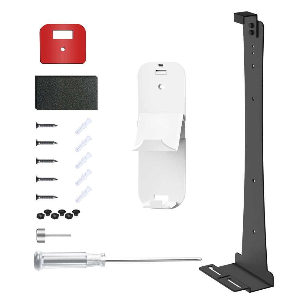 Настенное крепление, предназначенное для всех моделей PS5, с крючком для подвешивания контроллера и гарнитуры для консолей PlayStation 5 Series с дисководом/цифровых консолей