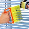 1 dona Portativ Mikrofiber Oyna Tozalash Cho'tkasi Kuchsiz Chang Yig'ish Blinds Tozalash Cho'tkasi
