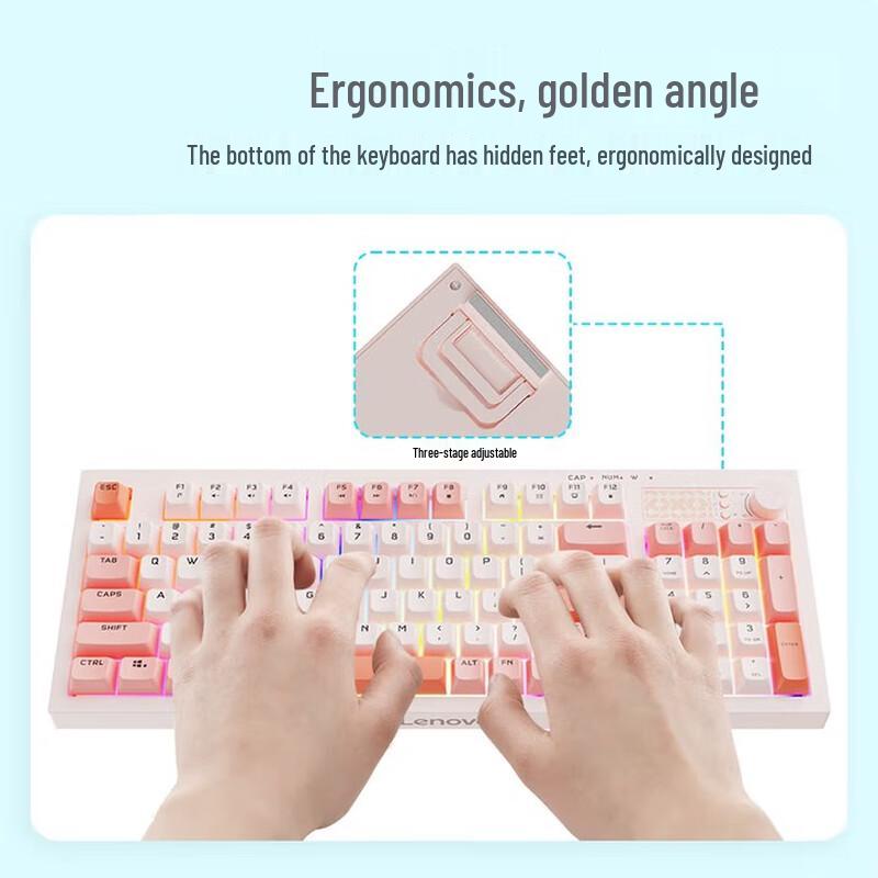 Lenovo Xiaoxin K2 94-Key Wired Gaming Keyboard