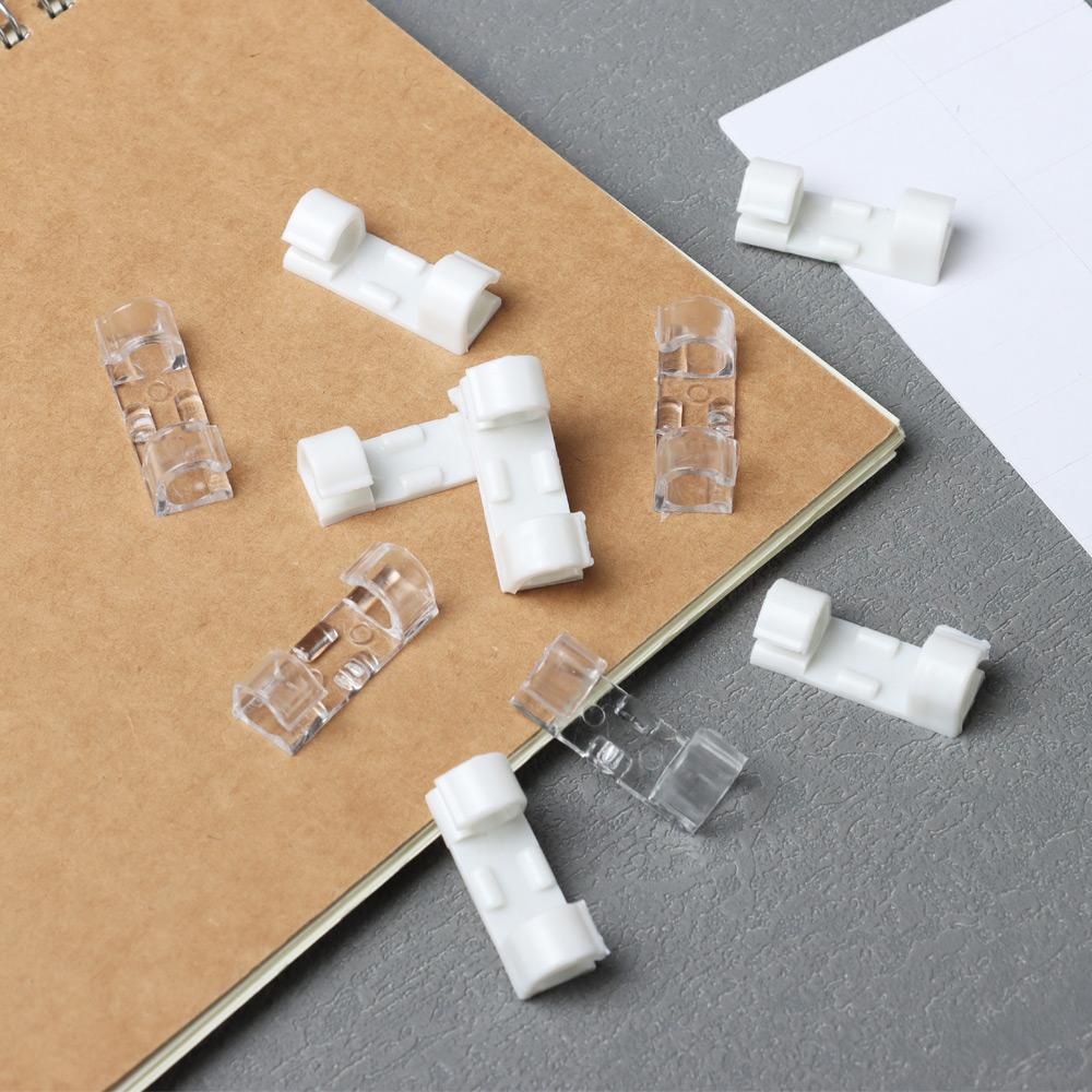 20Pcs High-quality Cable Home Adhesive Storage Racks Wire Holders Electrical Line Collator