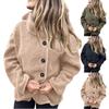 Ladies' Casual Lapel Single Breasted Long Sleeved Jacket Coat
