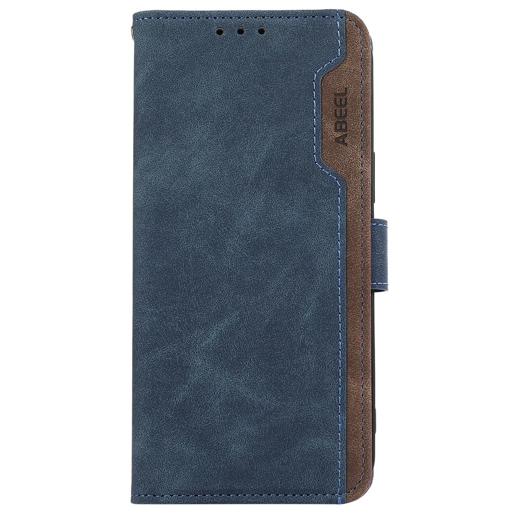 ABEEL For Samsung Galaxy A55 5G Case RFID Blocking Wallet PU Leather Stand Cover