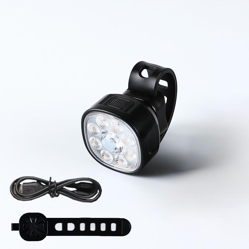 Bicycle Light High Bright Bike Front and Rear Lamp Headlight Taillight Type-C Rechargeable MTB Road Flashlight Cycling Lighting