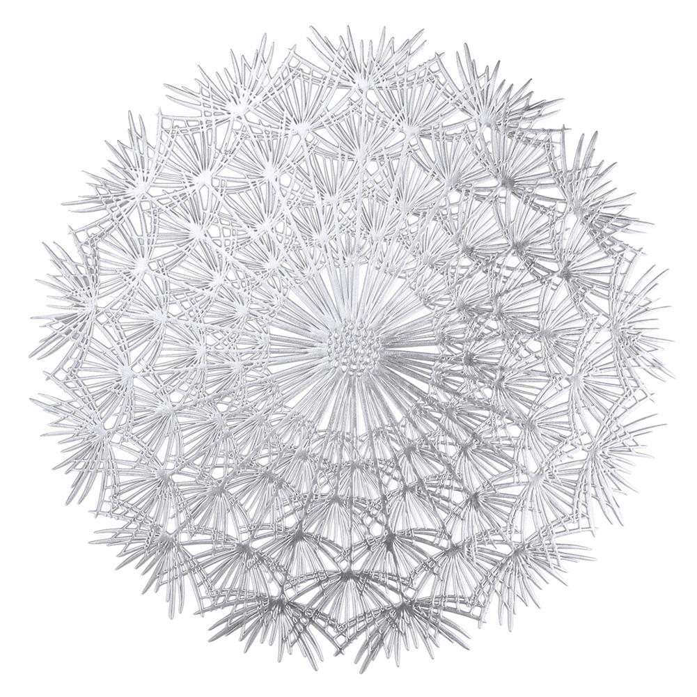 Салфетки Flower Bloom 38 см прессованные виниловые круглые подставки для стола в столовой набор из 4/12 моющихся праздничных свадебных столов