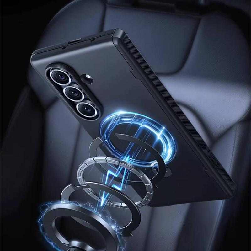TORRAS Case For Samsung Z Fold 7 Bracket Back Cover Shell