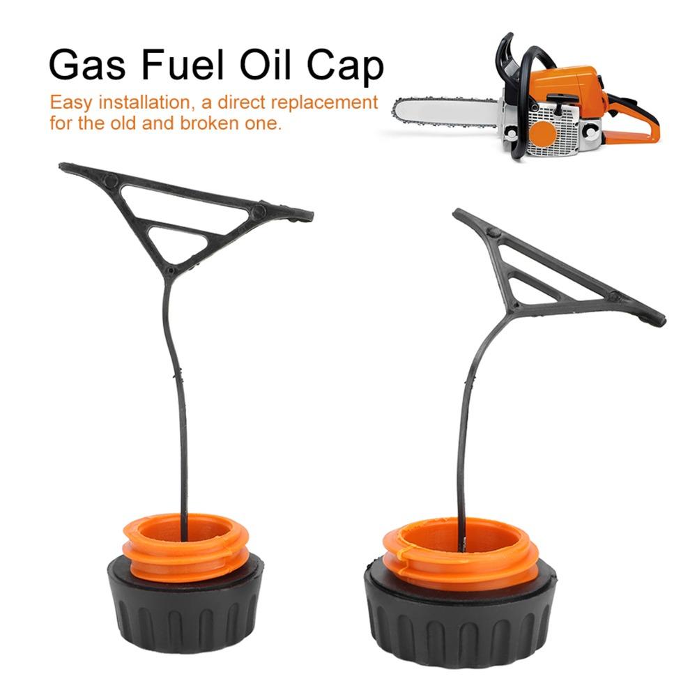 Compact Gas Fuel Cap Fuel Oil Cap for STIHL 020 021 023 024 025 026 028 034 038 1 x Gas Fuel Cap