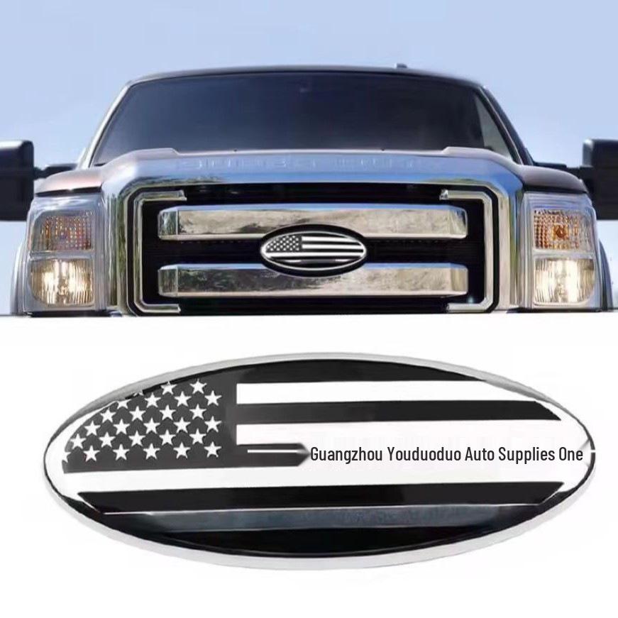 Автомобильный значок с флагом США для Ford F150/F250: Передняя, задняя и решетка радиатора