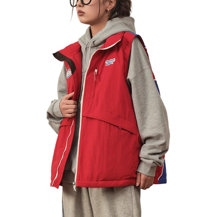 Reebok Жилет Унисекс Темно-красный/Синий 23FRC283UGR2