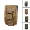 Уличная сумка для мобильного телефона, военный тактический поясной чехол с застежкой-молнией для iphone X 8 7