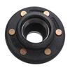 14PCS Trailer Wheel Hub Kit 6 Lug 6 On 5.5in High Load Capacity Metal Axle Bearing Kit for 5200 to 6000 Lbs Trailer Axle