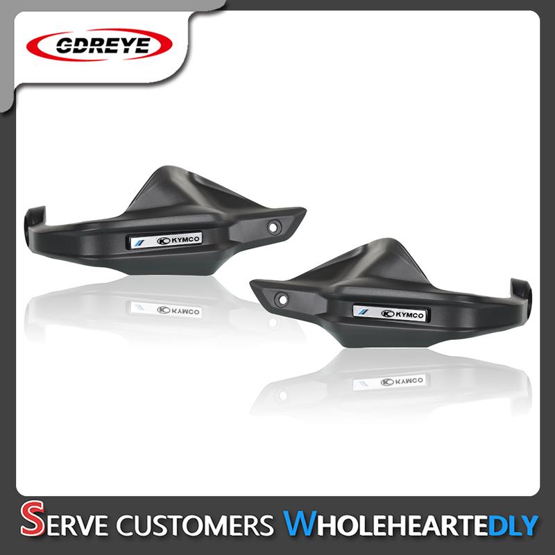 GDREYE with logo KYMCO Motorcycle Handguard Hand Guards Shield For KYMCO AK-550 AK 550 2017-2023 2022 with mounting bracket