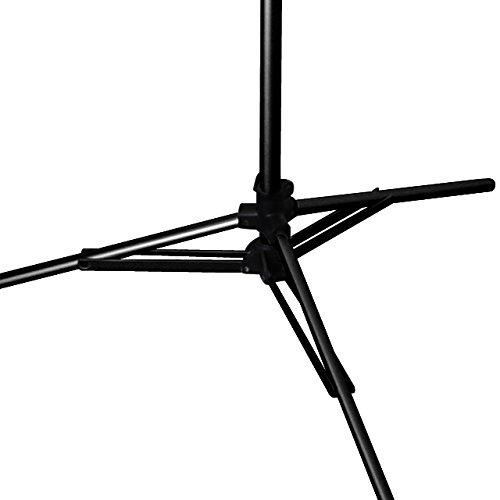 KC Music Stand легкий алюминиевый черный корпус MSAL-J/BK (Включено Мягкое)