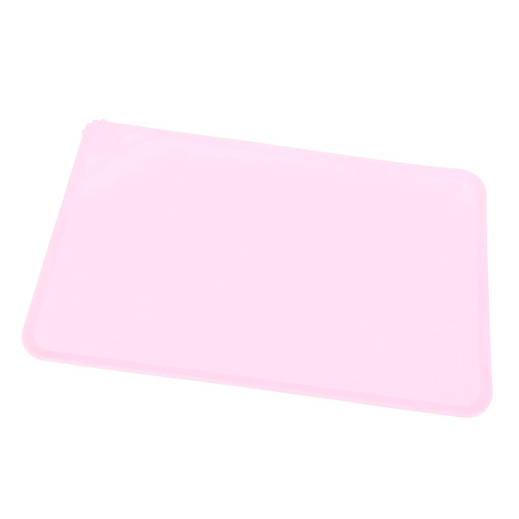 Силиконовый коврик для кормления домашних животных, непроливающийся, противоскользящий, моющийся, милый внешний вид, коврик для миски с едой и водой для кошек и собак для использования в помещении