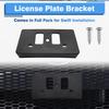 5211412280 Car Front Bumper License Plate Frame Mounting Holder Bracket Car Accessories For Toyota Corolla -