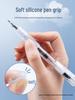Мягкая кисть-ручка Cloud Grip из резины: Быстросохнущая, гладкая черная ручка для студентов