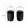 For Chevrolet ZL1 Comaro Captiva Hornet Malibu LOGO 4pcs Car Wheel Tire Valve Aluminum Caps Tyre Stem Covers Airdust Waterproof