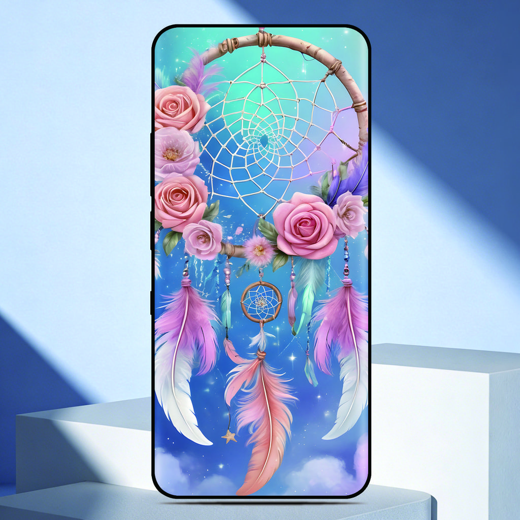 Rose Dream Catcher Phone Case For Motorola Moto G86 Power 5G Painted Back Cover For Moto G75 TPU Soft Fundas Customized Photo