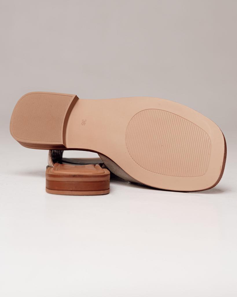 Шлепанцы Krula 16250 36 визон замша