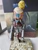Attack on Titan Annie Leonhart 28cm Action Figure - Full Set GK Statue Survey Corps Uniform Anime Collectible Desktop Decor Gift