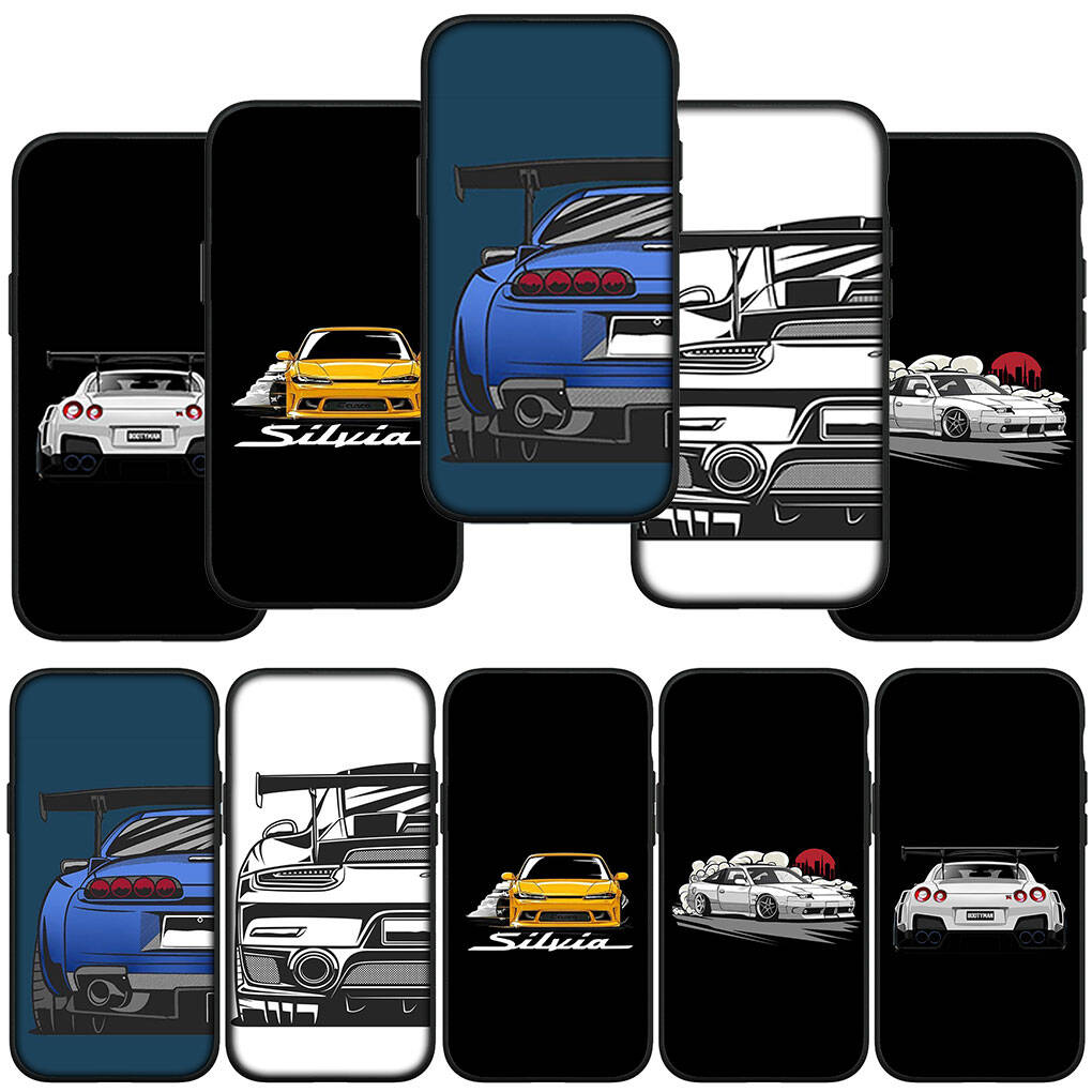 Phone Case for iPhone 17 16 15 Plus 16E Huawei P30 P20 Lite Y9 Redmi Note 14 12 11 13 Pro Max OPPO A60 A80 A40 A18 A38 Comics Supercar Super Car Cover