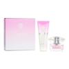 Versace Bright Crystal Eau De Toilette Gift Set 50ml transparent