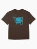 Grand Theft Auto GTA 6 Grand Theft Auto 6 Vice City Logo Cool Blue Oversized T-Shirt