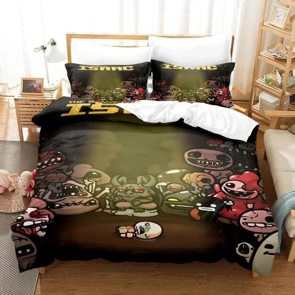 3D-печать игры The Binding of Isaac Постельное белье комплект односпальная двуспальная кровать двуспальная кровать для взрослых и детей спальня пододеяльники комплекты