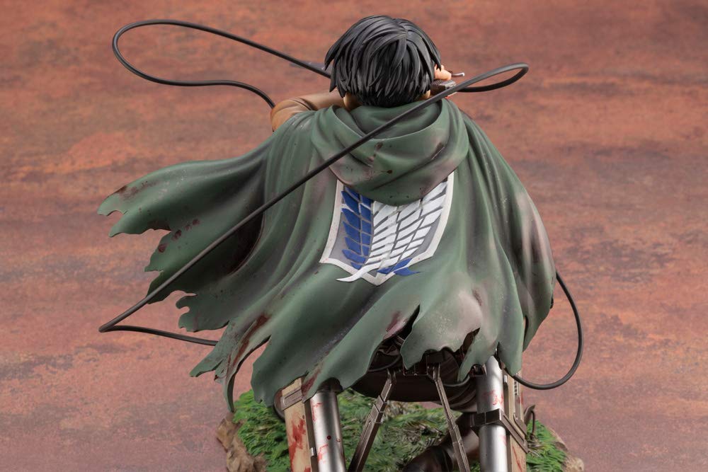 ARTFX J Attack On Titan Levi Fortitude Ver. 17 Scale PVC Painted Finished Figure
