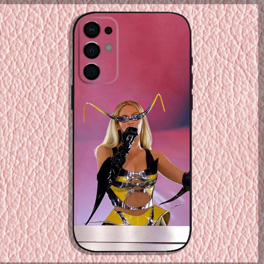 Чехол для телефона с изображением горячей певицы B-Beyonce для Samsung S24, S21, S22, S23, S30, Ultra, S20, Plus, Fe, Lite, Note, 10, 9, 5G Черный Мягкий