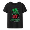 R F Ratfink Green Rat Mouse Rodant Distressed Adult T Shirt